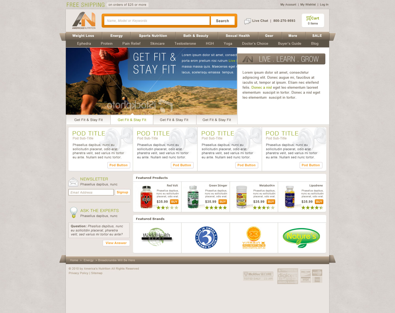 Americas Nutrition - undefined